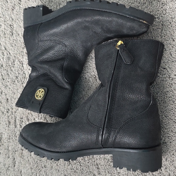 Tory Burch Black Boots - Picture 4 of 14